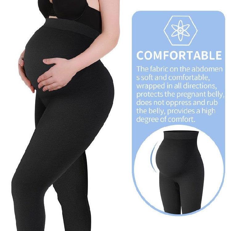 Elevate Comfort: Maternity High Waist Leggings Pants