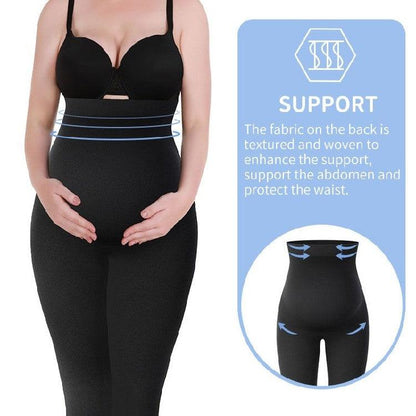 Elevate Comfort: Maternity High Waist Leggings Pants - Your-Look