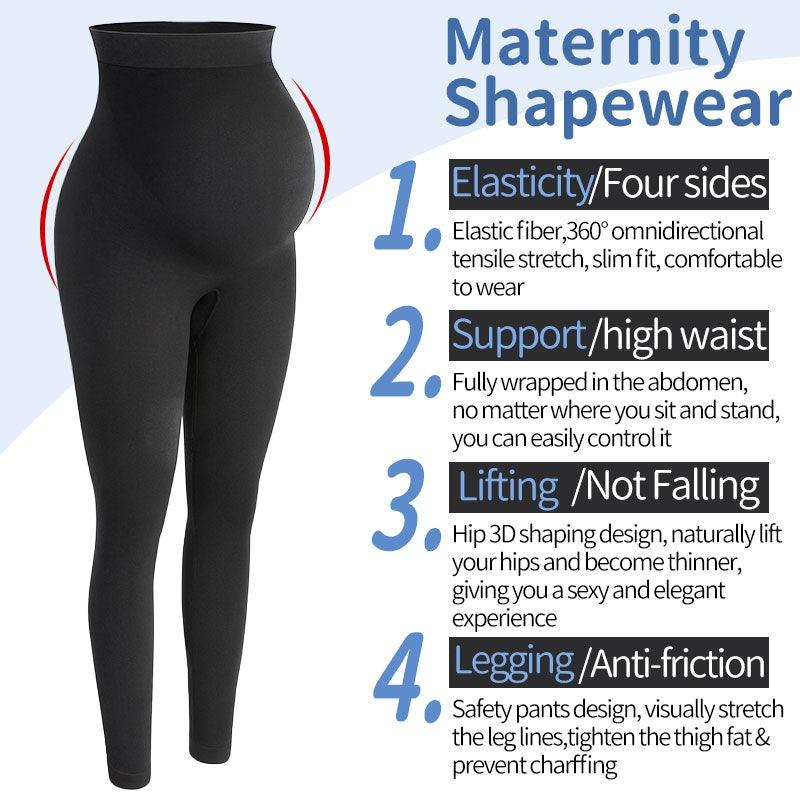 Elevate Comfort: Maternity High Waist Leggings Pants