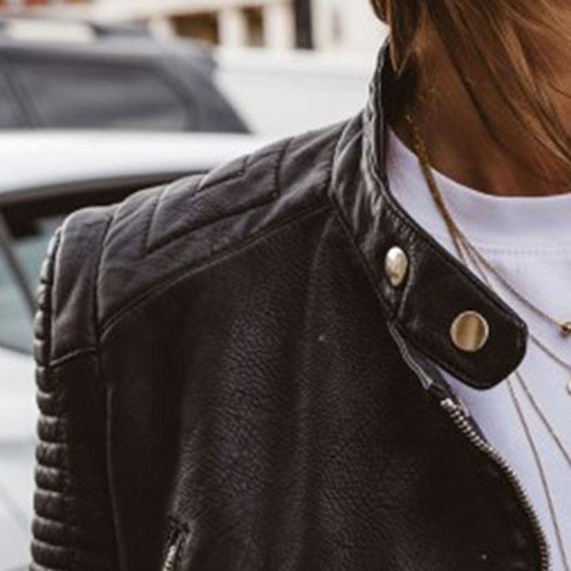 Elevate Your Look: Short Chic Leather Jacket Coat for Effortless Style - Your-Look