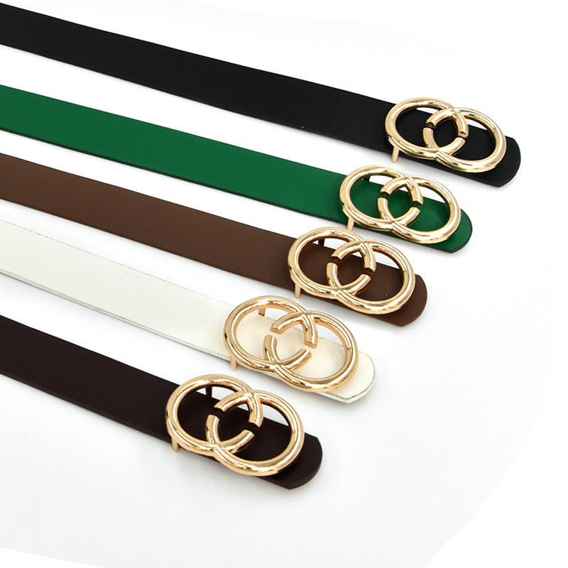 Alloy Buckle Belt Is Versatile, Simple And Fashionable - Your-Look