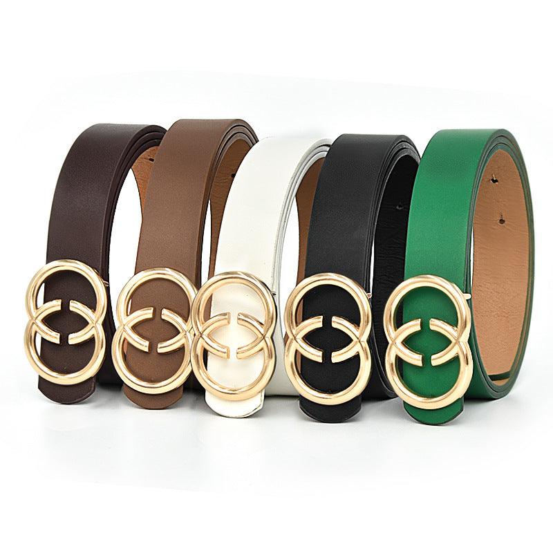 Alloy Buckle Belt Is Versatile, Simple And Fashionable - Your-Look