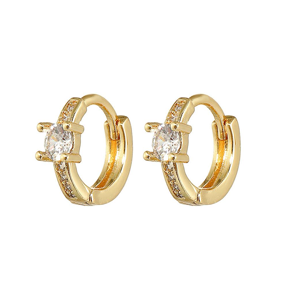 Elevate Your Style with Fashion 18K Gold Plated Geometric Earrings