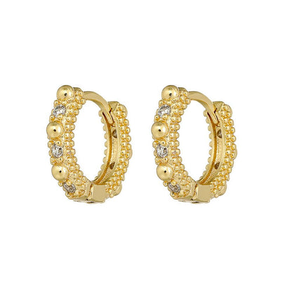 Elevate Your Style with Fashion 18K Gold Plated Geometric Earrings