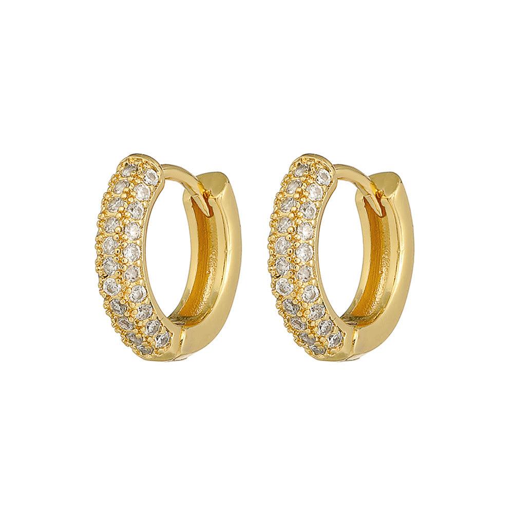 Elevate Your Style with Fashion 18K Gold Plated Geometric Earrings