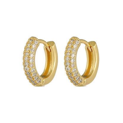 Elevate Your Style with Fashion 18K Gold Plated Geometric Earrings