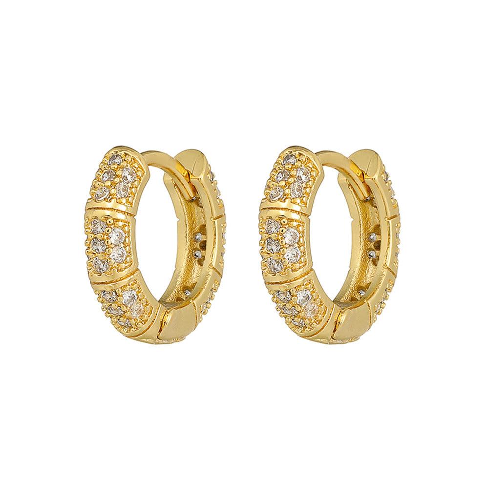 Elevate Your Style with Fashion 18K Gold Plated Geometric Earrings - Your-Look