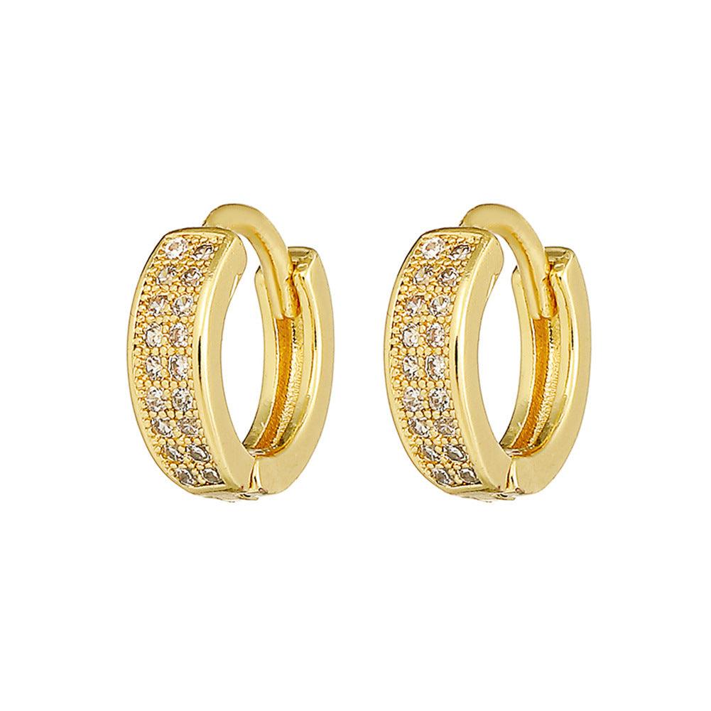 Elevate Your Style with Fashion 18K Gold Plated Geometric Earrings