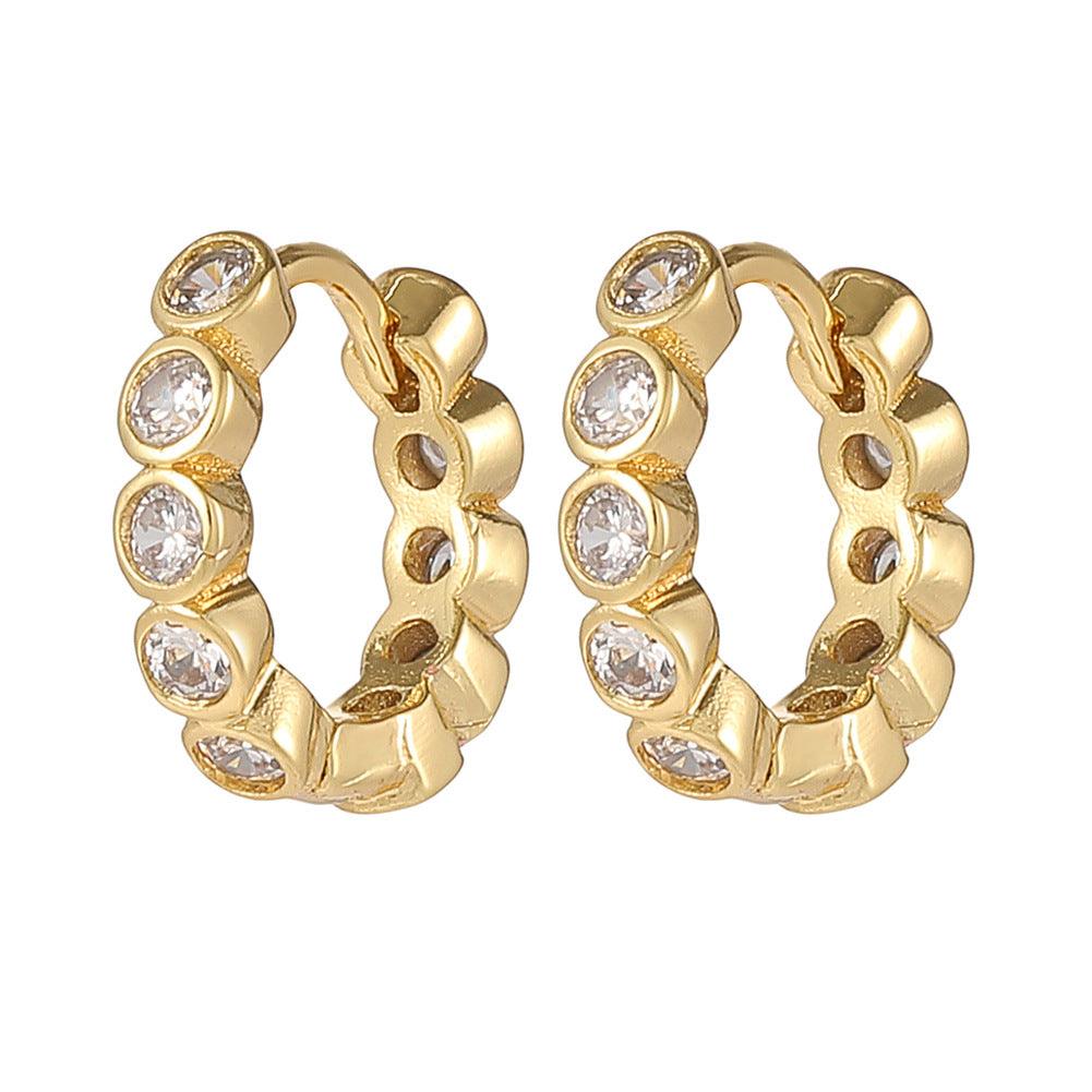 Elevate Your Style with Fashion 18K Gold Plated Geometric Earrings - Your-Look