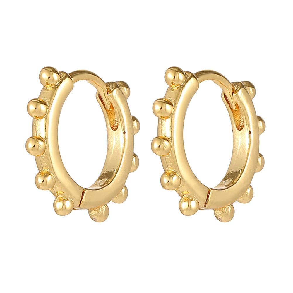 Elevate Your Style with Fashion 18K Gold Plated Geometric Earrings