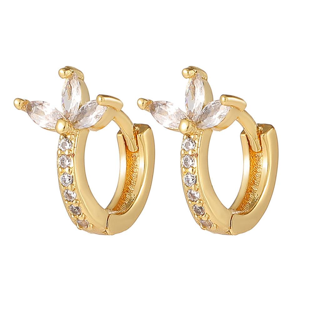 Elevate Your Style with Fashion 18K Gold Plated Geometric Earrings