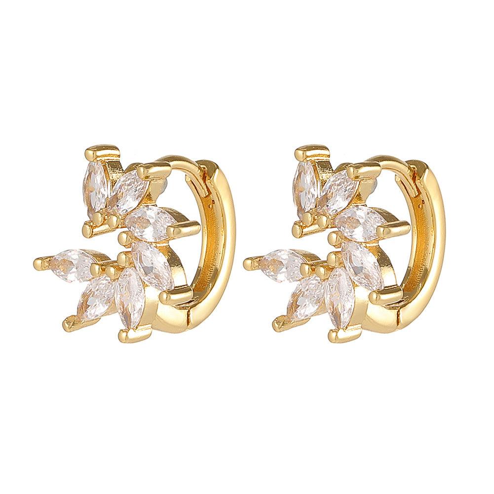 Elevate Your Style with Fashion 18K Gold Plated Geometric Earrings