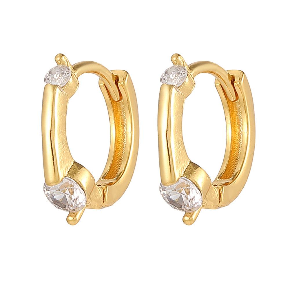 Elevate Your Style with Fashion 18K Gold Plated Geometric Earrings - Your-Look