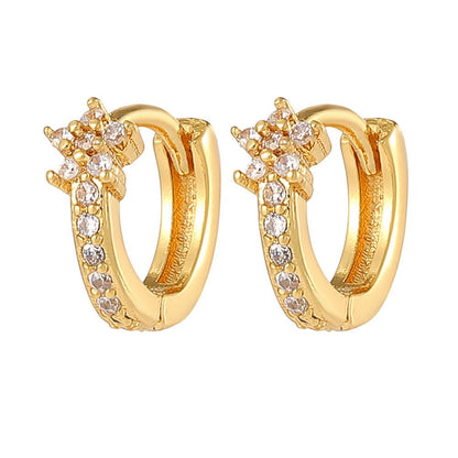 Elevate Your Style with Fashion 18K Gold Plated Geometric Earrings