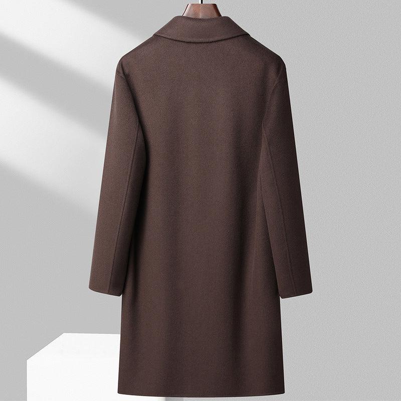 Winter Double-sided Woolen Coat Men&