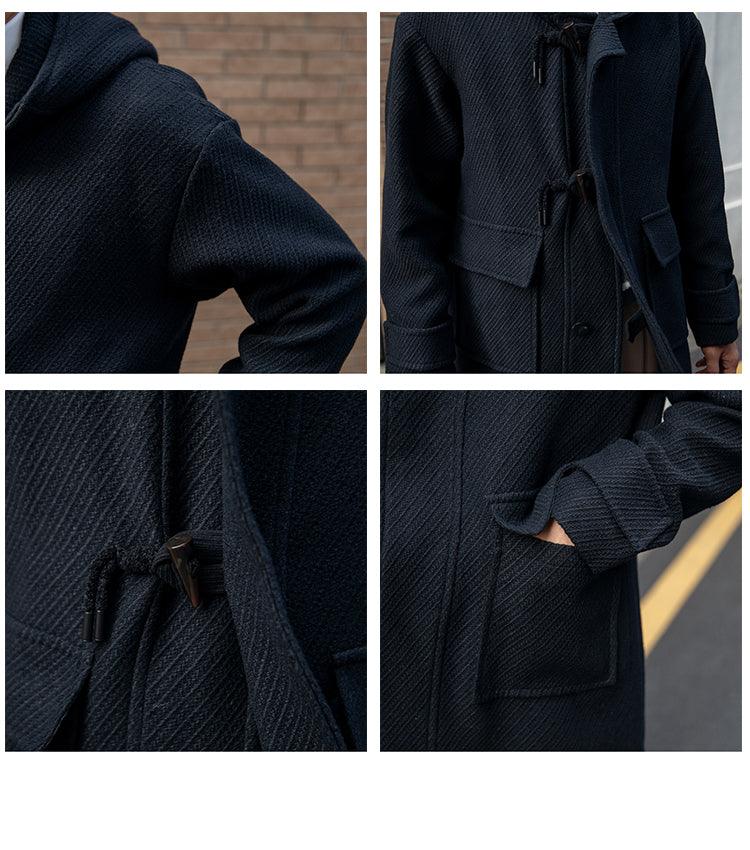 Elevate Your Winter Wardrobe: Wool Hooded Coat