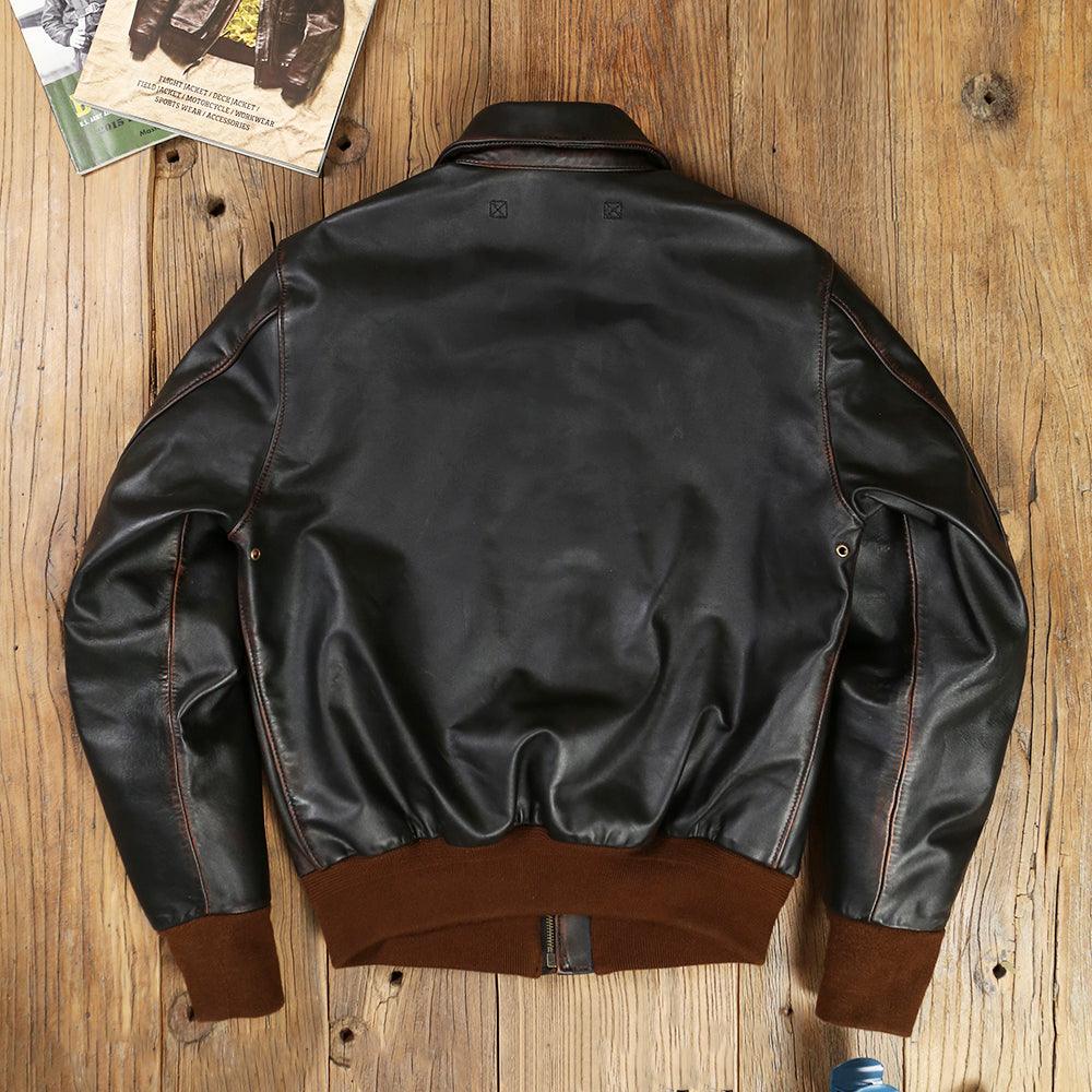 Embrace Classic American Style with Our Casual Biker Genuine Leather Jacket - Your-Look