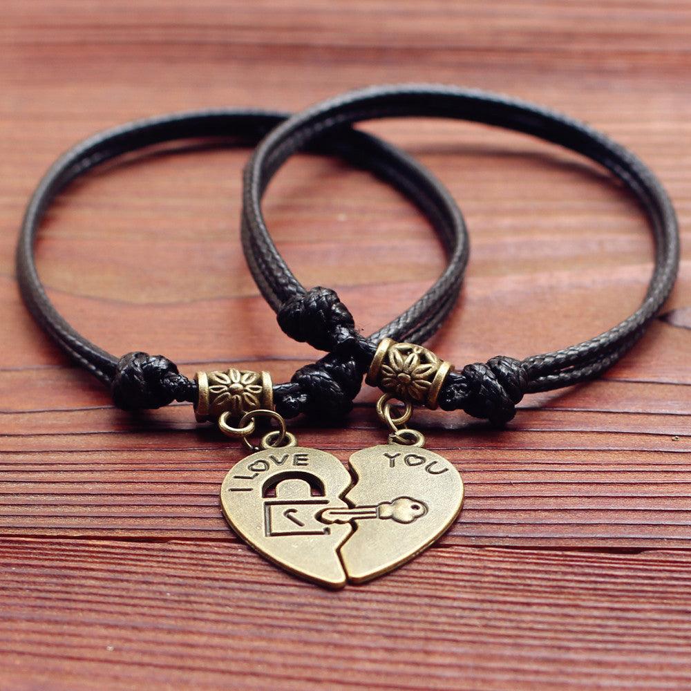 &quot;Eternal Connection&quot; Couple Bracelets - Symbolize Your Everlasting Bond with Simple Elegance - Your-Look