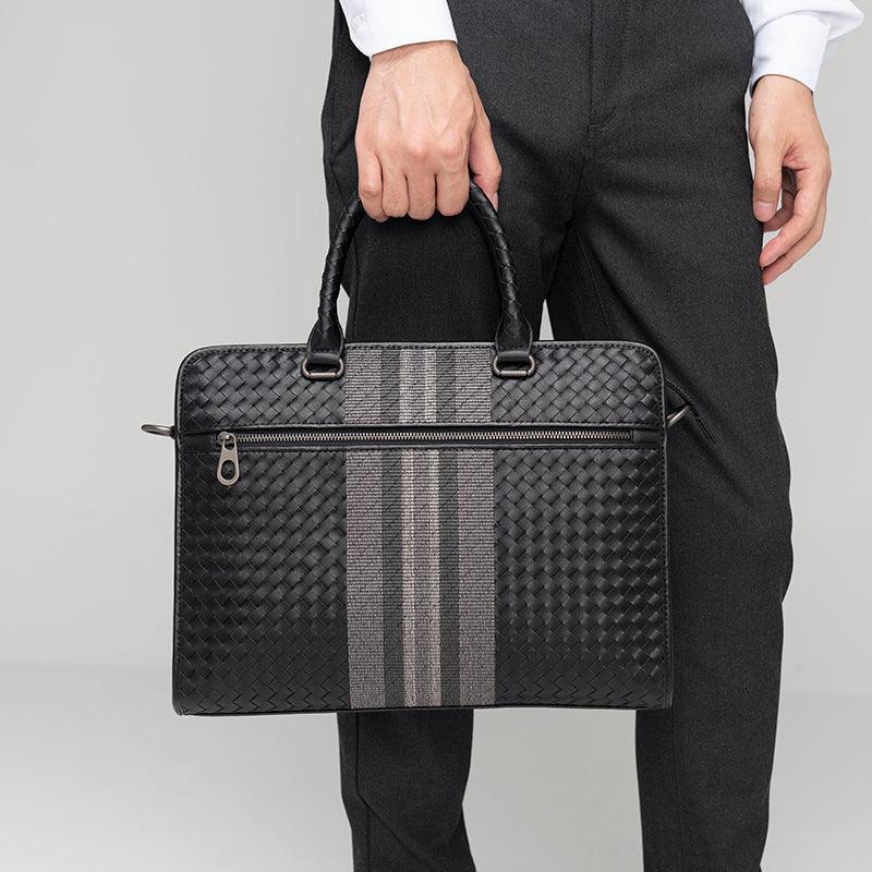 Executive Companion - Stitched Woven Business Casual Briefcase