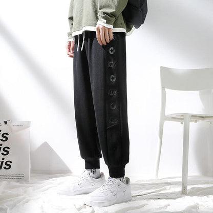 Fashion Boys Spring Solid Color Sports Pants - Fashion - Your-Look