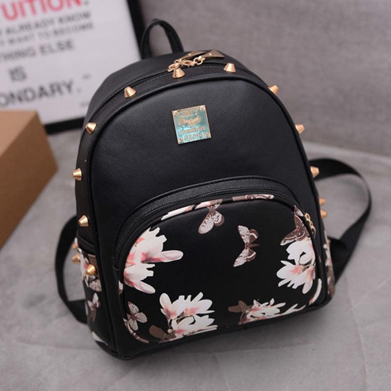 Blooming Beauty: Floral Print Backpack for Fashionable Adventures - Your-Look