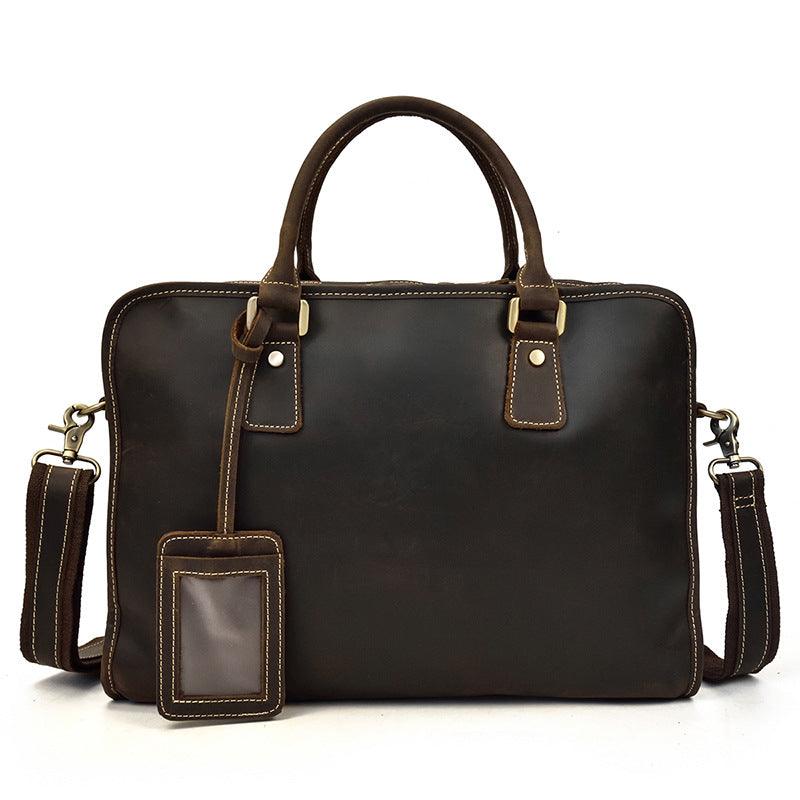 Genuine Leather Retro Business Bag