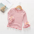 Long Sleeve Lace Bow T-Shirt -  - Your-Look
