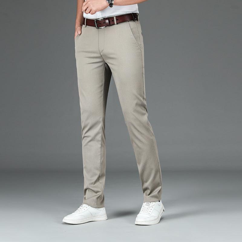 Ice Silk Trousers Casual Men&