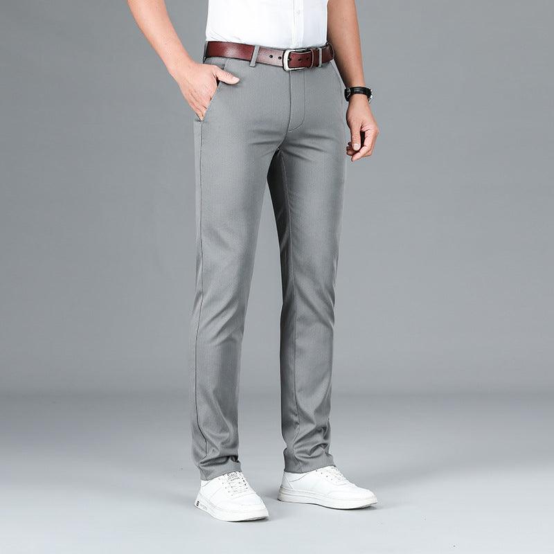 Ice Silk Trousers Casual Men&