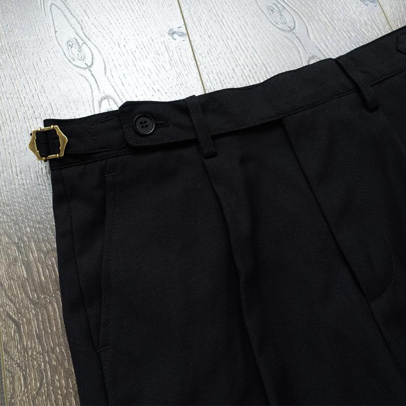 Italian Casual Single Pleated Slim Straight Men&