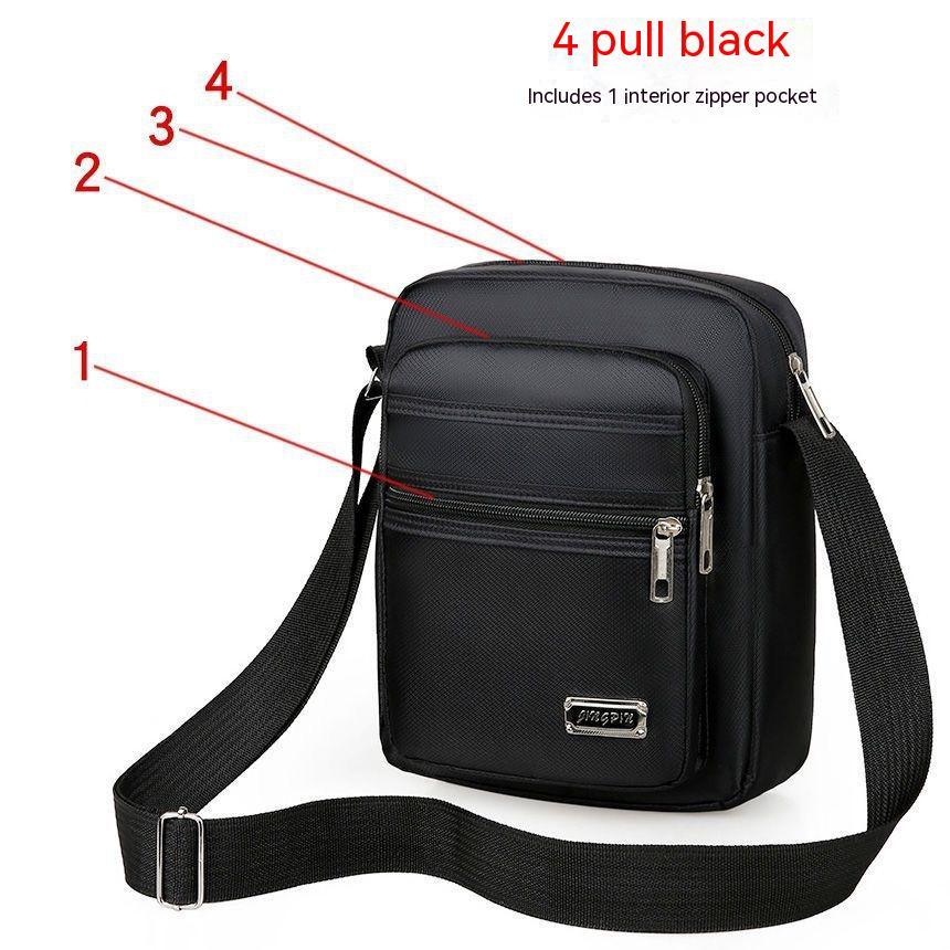 Large Capacity Multi-layer Waterproof Shoulder Crossbody Bag: Your Ultimate Travel Companion - Your-Look