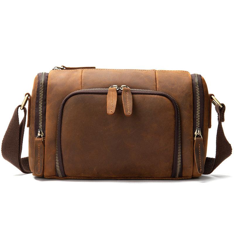 Leather Large Capacity Crossbody Bag