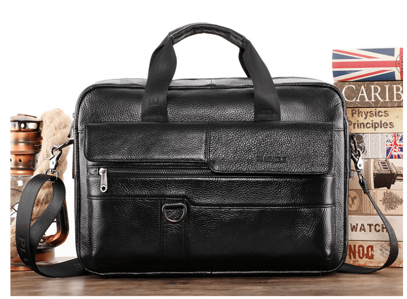 Classic Elegance Meets Modern Functionality: Leather Men&