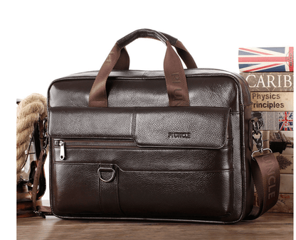 Classic Elegance Meets Modern Functionality: Leather Men&