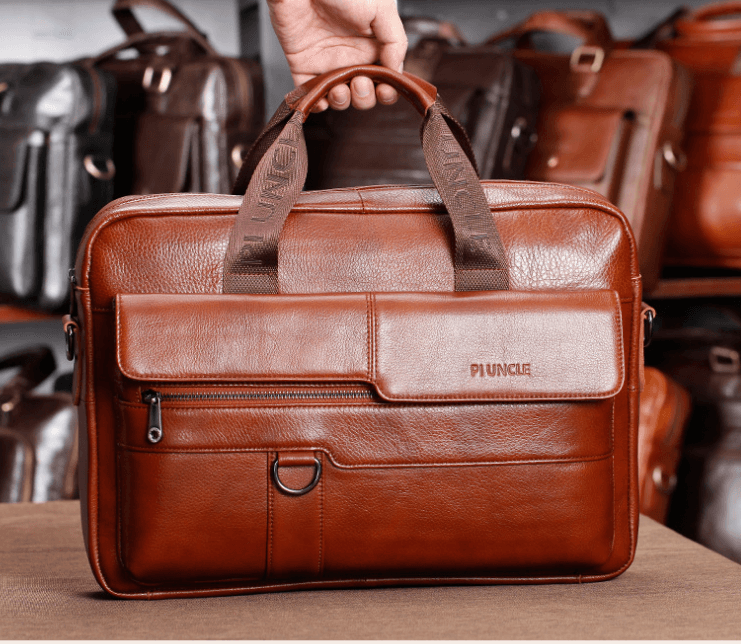 Classic Elegance Meets Modern Functionality: Leather Men&