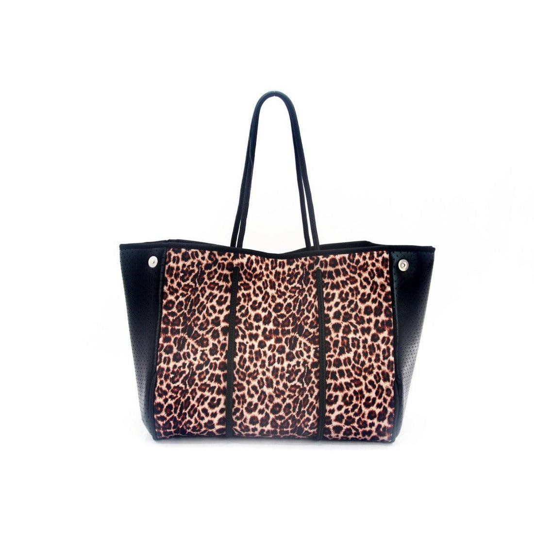 Leopard Print Portable Beach Bag