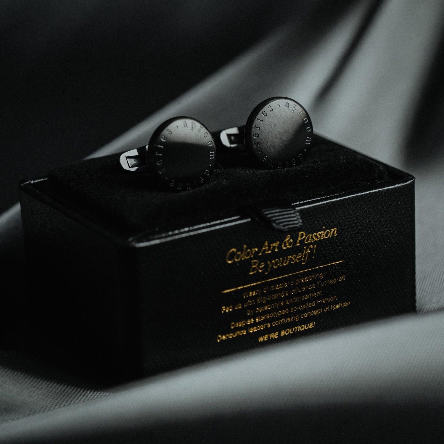 &quot;Executive Class&quot; Light Luxury Cufflinks for Men&