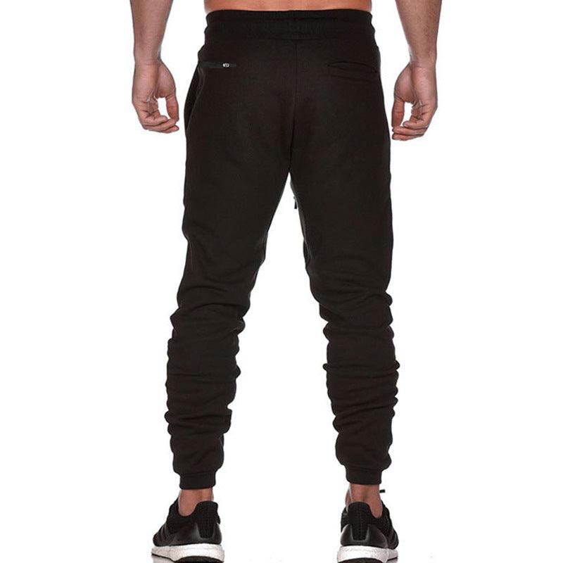 Loose Large Size Reflective Printing Straight Leg Trousers With Small Feet For Men - Fashion - Your-Look