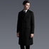 Double Breasted Long Sleeve Long Cashmere Coat Large Size -  - Your-Look