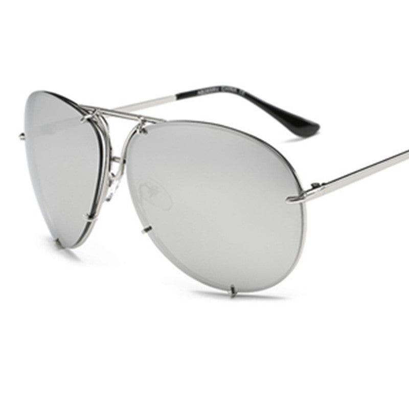 Make a Statement with Color Film Big Frame Sunglasses for Men and Women - Your-Look