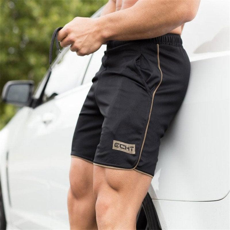 Mesh slim and breathable sports training shorts