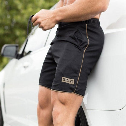 Mesh slim and breathable sports training shorts