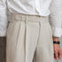 Mid-high Waist Straight Leg Nine-point Pants Anti-wrinkle Casual Man - Fashion - Your-Look