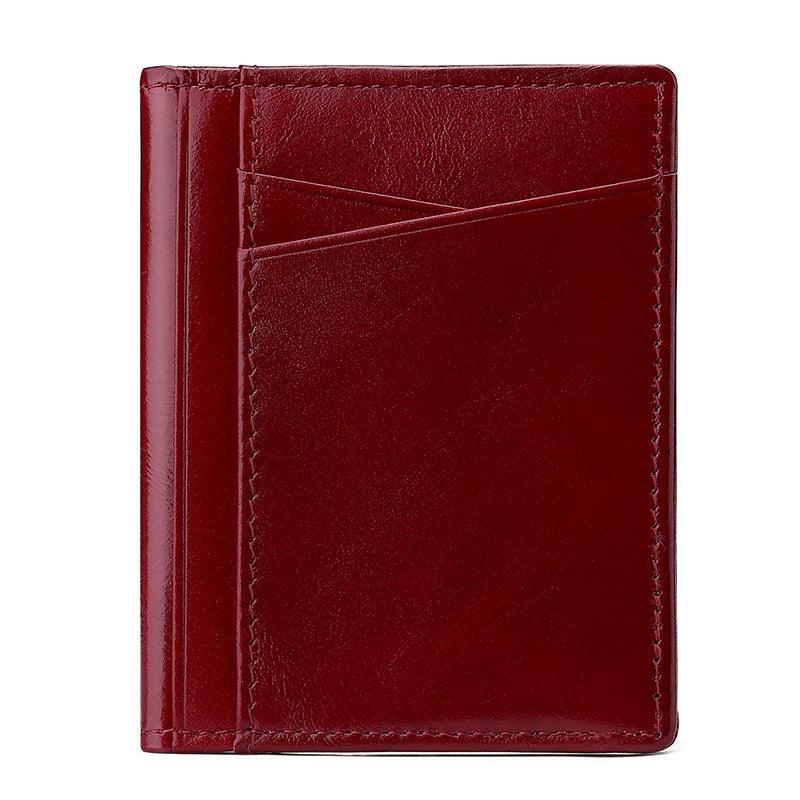 &quot;Guardian Shield&quot; Multi-Card Slot RFID Real Cowhide Bank Card Holder ID Holder - Protect Your Essentials in Style - Your-Look