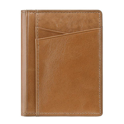 &quot;Guardian Shield&quot; Multi-Card Slot RFID Real Cowhide Bank Card Holder ID Holder - Protect Your Essentials in Style - Your-Look