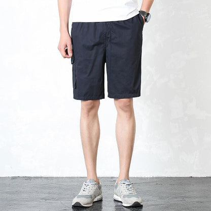 Multi Pocket Capris washed shorts - Fashion - Your-Look