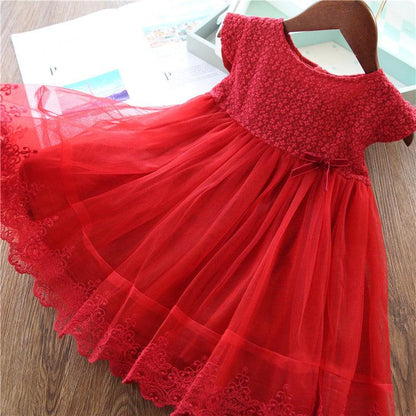 New Brands Dresses Tassel Hollow Out Design Princess Dress Kids Clothes -  - Your-Look