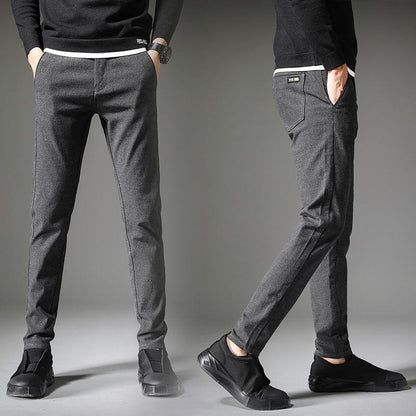 New Style Cotton And Linen Casual Pants Men&