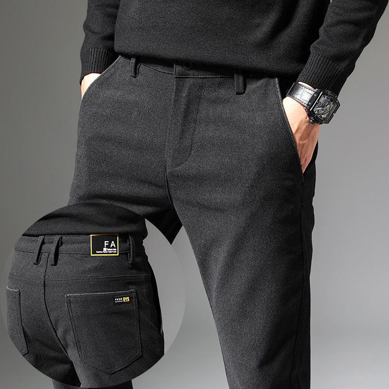 New Style Cotton And Linen Casual Pants Men&