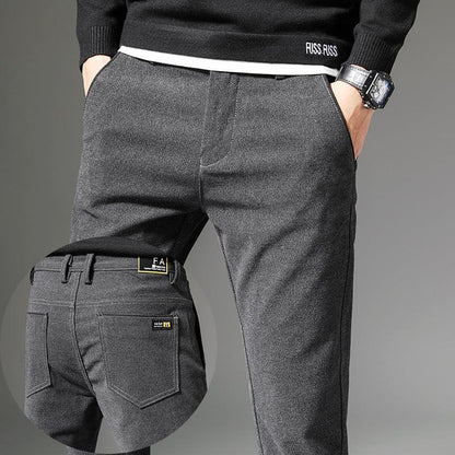 New Style Cotton And Linen Casual Pants Men&